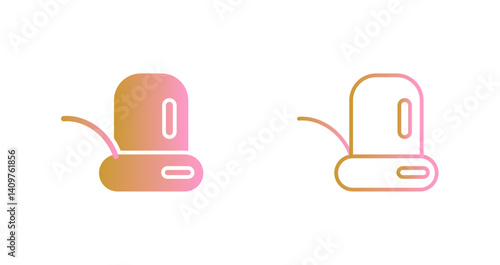 News Tickertape Icon Design