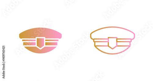 Postman Hat Icon Design