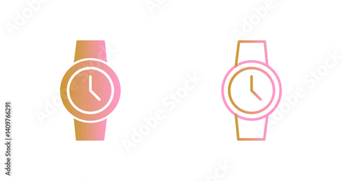 Wristwatch Icon Design