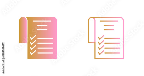 List Icon Design
