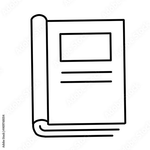 Vector set of news icons. Contains mass media icons