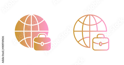 International Job Icon Design