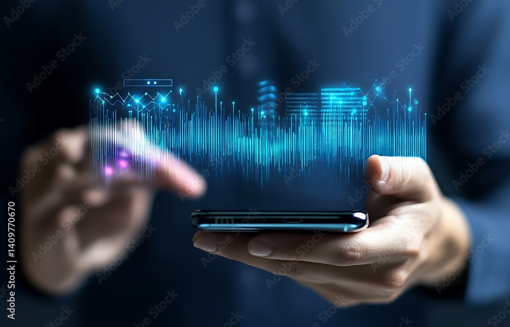 Man using a social media marketing concept on mobile phone with notification icons of like, message, comment and star above smartphone screen.
Man using a social media marketing concept on mobile phone with notification icons of like, message, comment and star above smartphone screen.