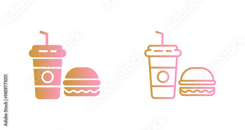 Party Food Icon Design