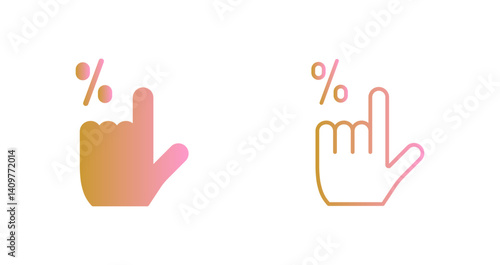 Click Through Rate Icon Design