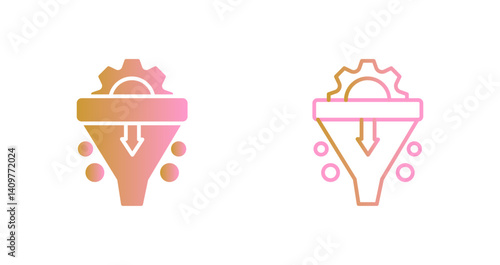 Conversion Rate Icon Design