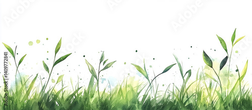 Wallpaper Mural Beautiful leaves isolated background. Torontodigital.ca