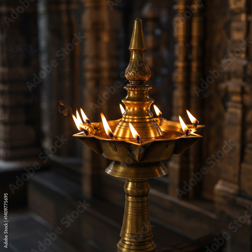 Traditional Indian Brass Oi...