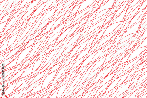 simple abstract red color diagonal random chaotic line net pattern that can be used as a background or texture abstract red lines pattern