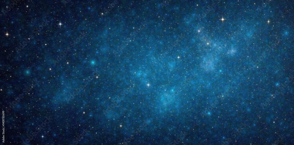 Obraz premium Vintage paper texture with starry night, stars, vintage