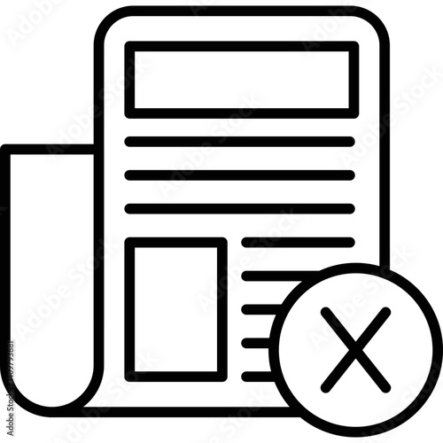 News Icon Vector Element