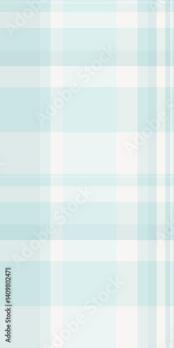 Serene pastel blue and white plaid pattern.  Perfect for backgrounds, textile design, or website templates.  Subtle texture and soft color palette evoke calmness and tranquility.