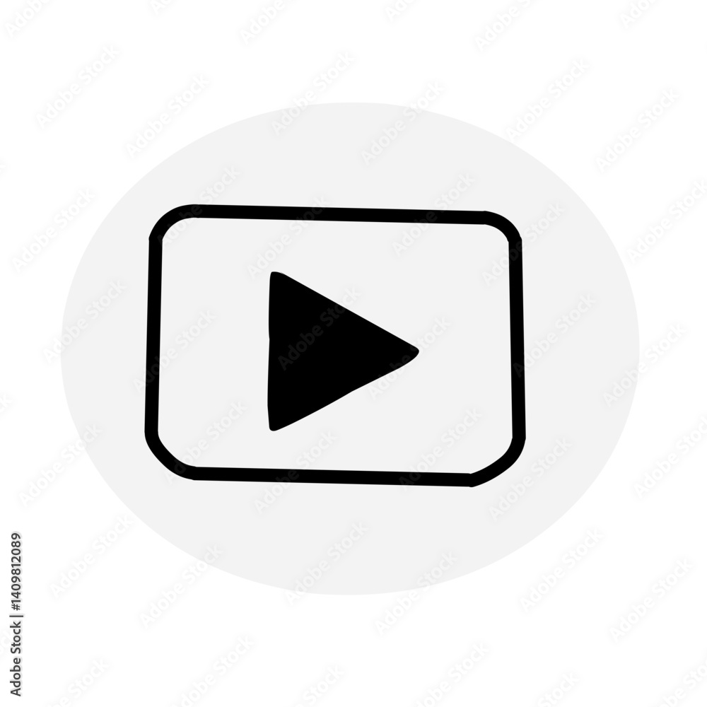 Play button icon vector se Play button icon vector se