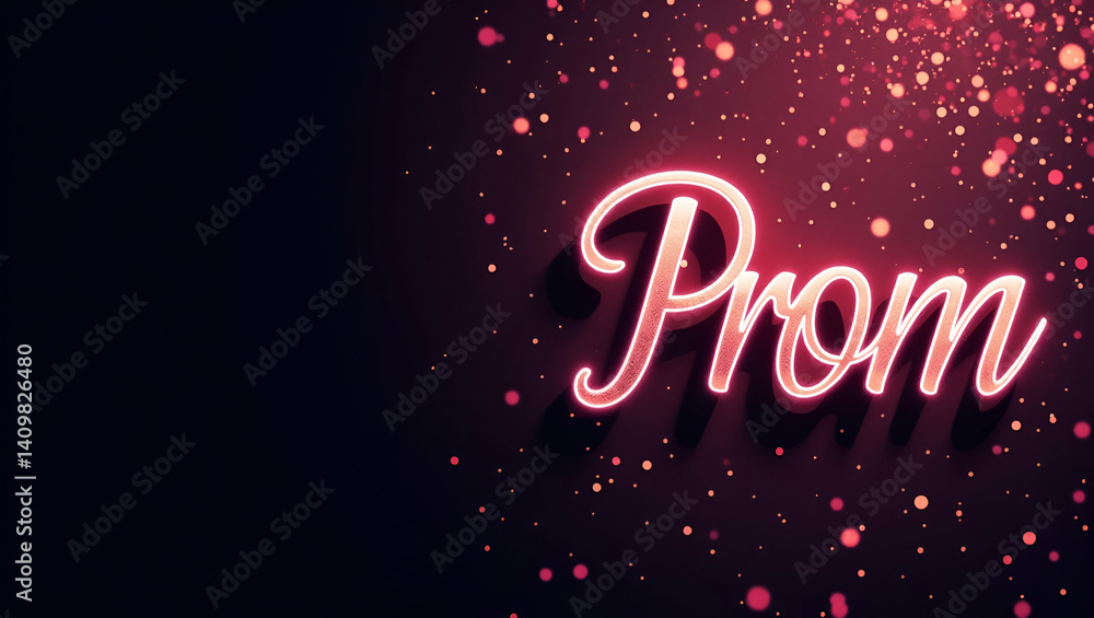Elegant Prom Event Branding: Innovative Design, Typography & Dynamic Imagery for High-Profile Celebrations - Empty Space for Customization