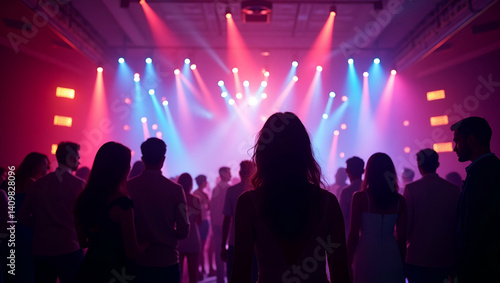 Wallpaper Mural Electrifying Prom Night: Dynamic DJ Sets & Energetic Dance Floors in Upscale Gala Atmosphere - Premium Photo Stock Visuals Torontodigital.ca