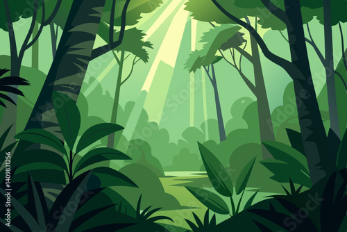 bamboo forest background