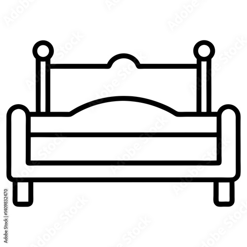 Beds Vector Icon



