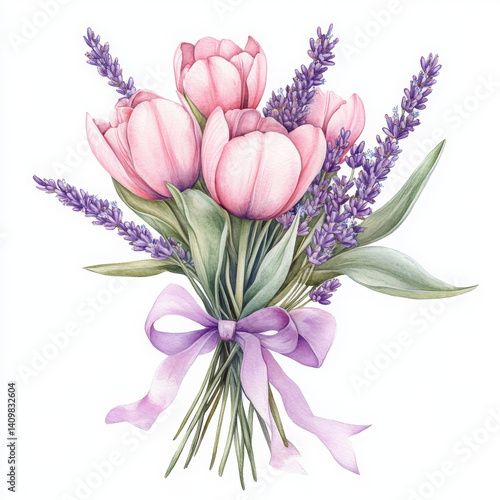 Beautiful flowers evoke feelings of tranquility and peace with their elegance