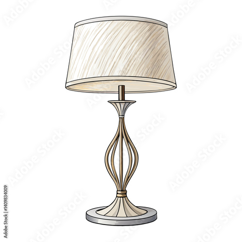 lamp isolated on white background
