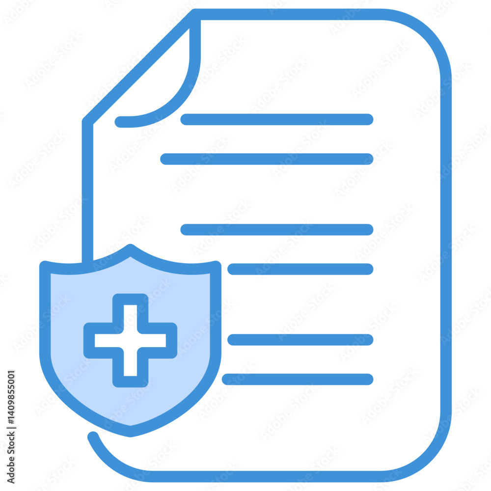 Fototapeta premium Insurance Icon