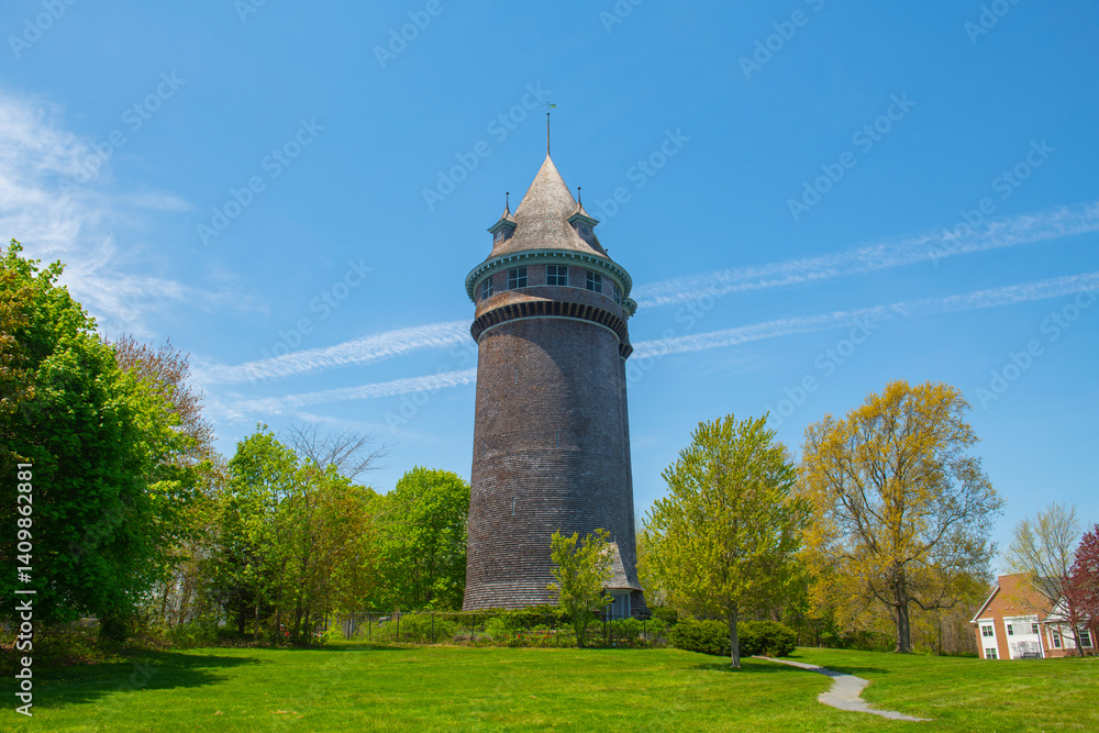 Lawson Tower is a historic tower built in1902 at 330 First Parish Road in historic town center of Scituate, Massachusetts MA, USA.