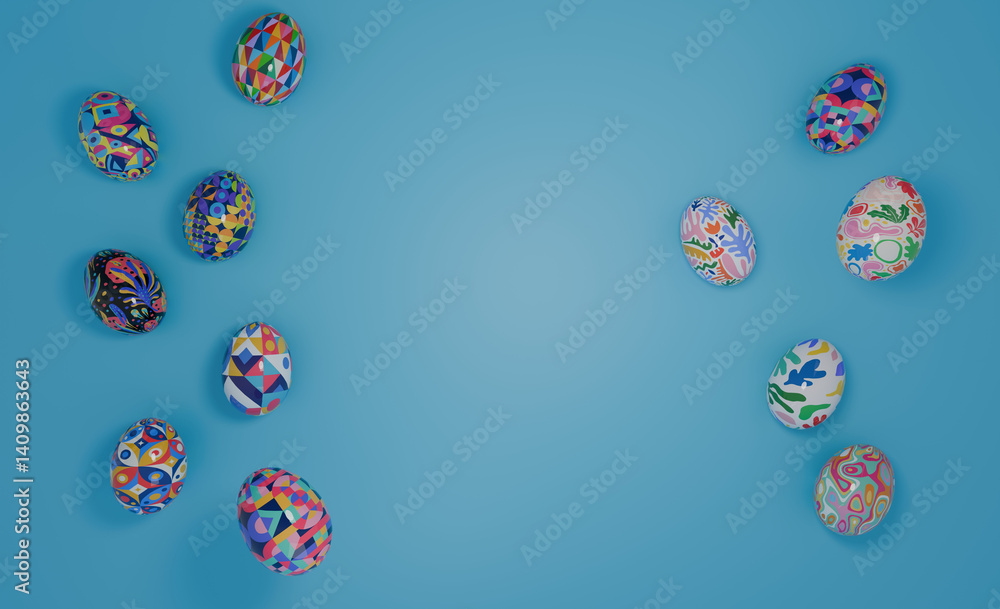 Background with Easter eggs, Easter, Easter eggs, coloring pages, colored eggs, 3D, Easter background.
Background with Easter eggs, Easter, Easter eggs, coloring pages, colored eggs, 3D, Easter background.