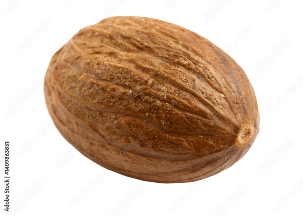 Nutmeg isolated on transparent background Generative Ai.
Nutmeg isolated on transparent background Generative Ai.