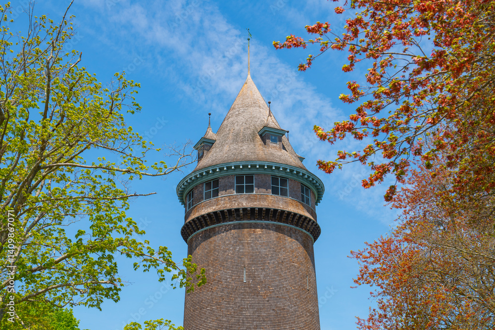 Lawson Tower is a historic tower built in1902 at 330 First Parish Road in historic town center of Scituate, Massachusetts MA, USA.
