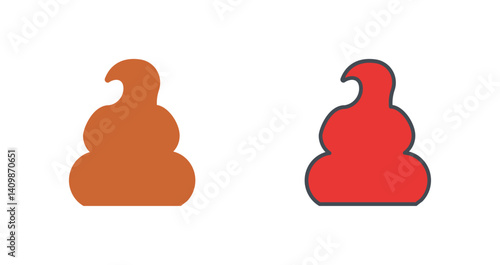 Pile of Poo Icon Design