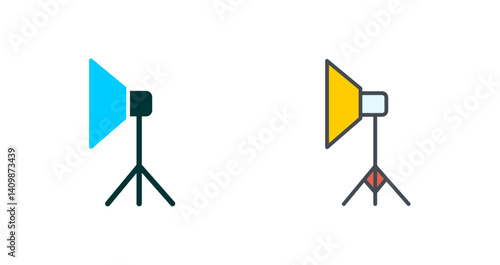 Photography Studio Icon Design