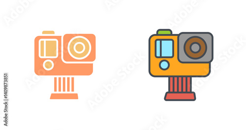 Camera Accessories Icon Design