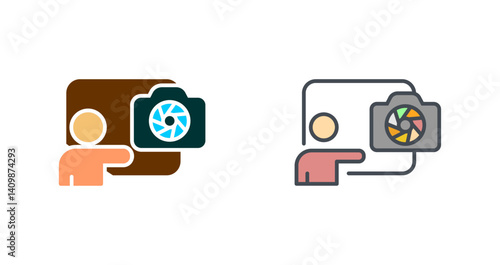 Photography Workshops Icon Design