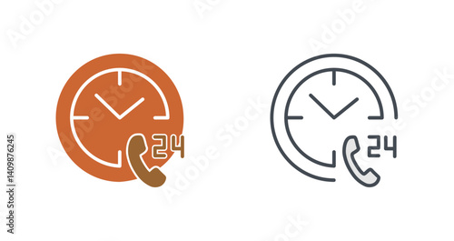 Phone Assistance Icon Design