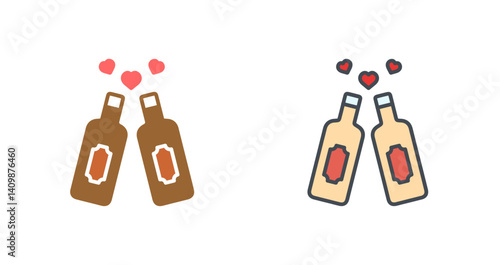 Wine Chill Icon Design