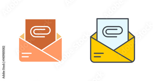 Attachment Clip Icon Design