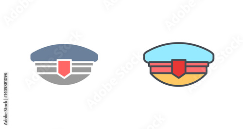 Postman Hat Icon Design