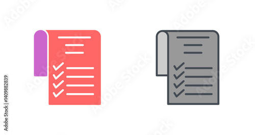 List Icon Design