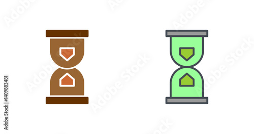 Hourglass Icon Design