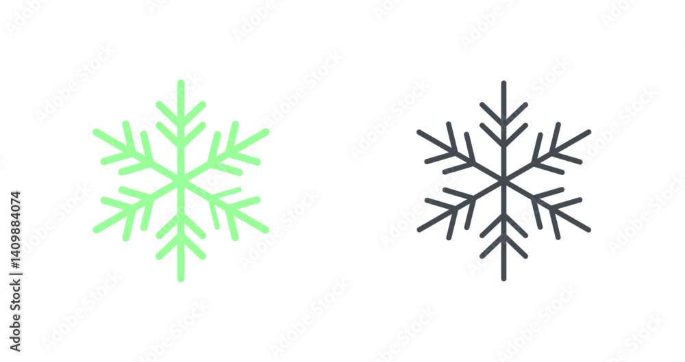 Obraz premium Winter Icon Design