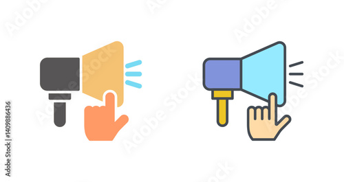 Call to Action Icon Design