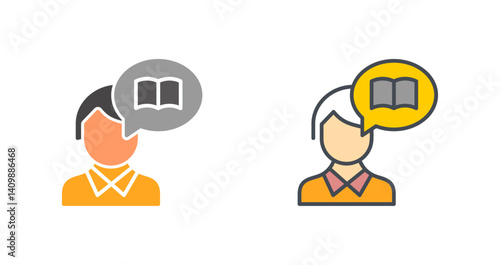 Storytelling Icon Design