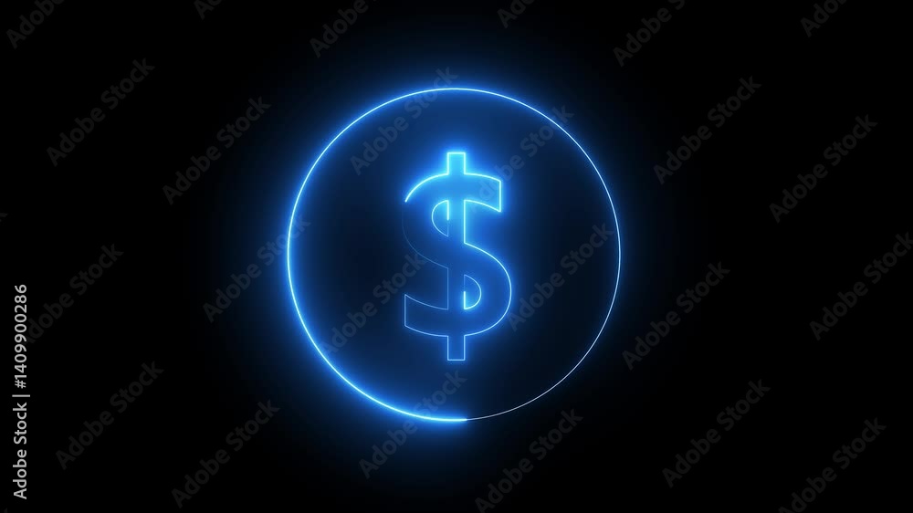 dollar sign, dollar icon animation. glowing neon dollar sing animation, neon line circle animation Glowing neon Dollar icon conceptual business animation
dollar sign, dollar icon animation. glowing neon dollar sing animation, neon line circle animation Glowing neon Dollar icon conceptual business animation