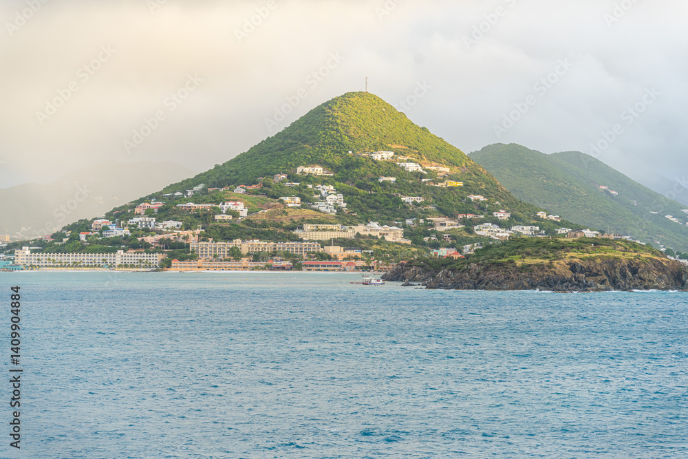 City of Philipsburg sint Maarten in the Dutch Antilles City of Philipsburg sint Maarten in the Dutch Antilles