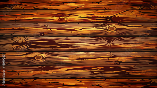 Old grunge dark textured wooden background , The surface of the old brown wood texture