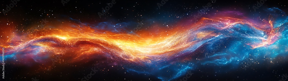 Fototapeta premium Cosmic Nebulae in Deep Space (1)