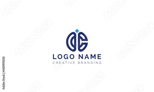 Minimalist IC Logo for Branding and Identity.