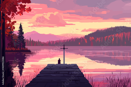 Sword monument 