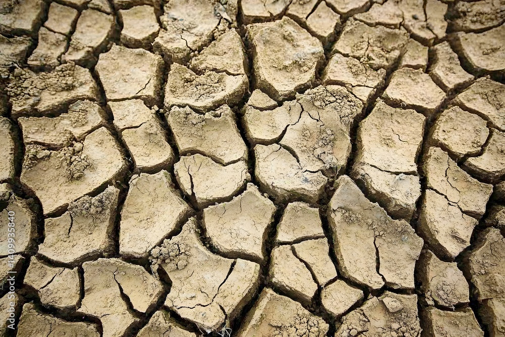 Dry Cracked Earth Texture Drought Climate Change Dry Cracked Earth Texture Drought Climate Change