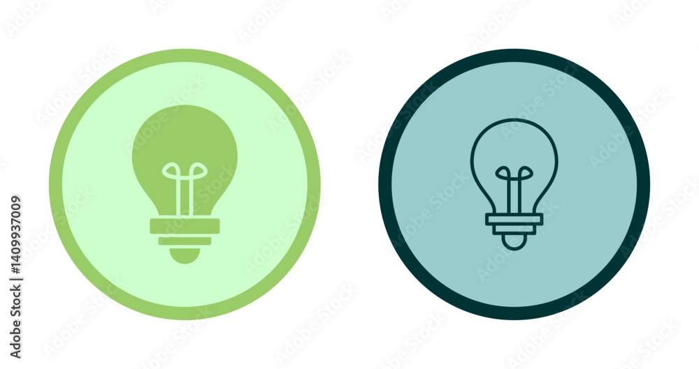Light Bulb Icon Design Light Bulb Icon Design