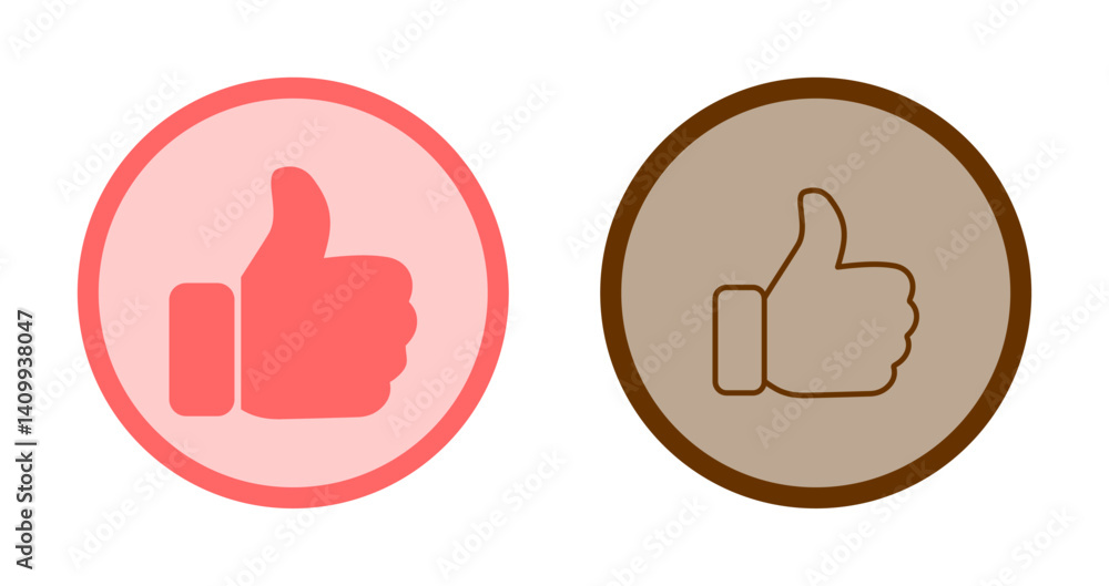 Thumbs Up Icon Design Thumbs Up Icon Design